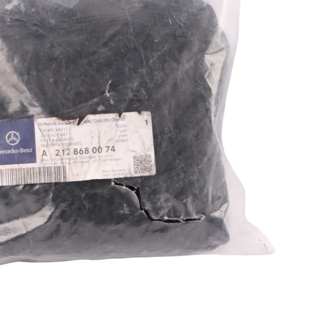 Boot Trunk Floor Luggage Compartment Cargo Net to Mercedes W213 with Part number A2128680074 Mercedes W213 Boot Trunk Floor Luggage Compartment Cargo Net - SKU A2128680074 - Part number A2128680074