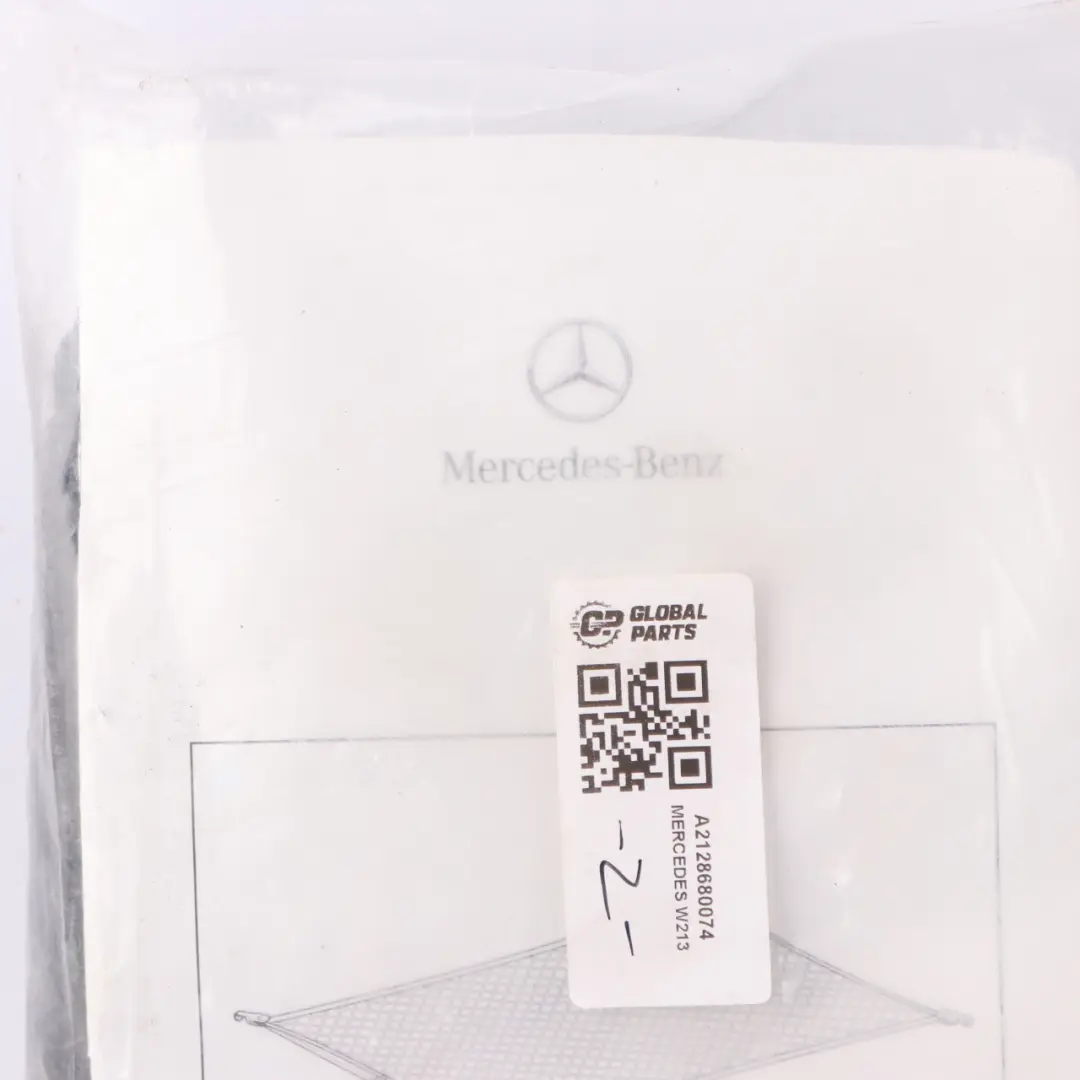 Mercedes W213 Boot Trunk Floor Luggage Compartment Cargo Net - SKU A2128680074 - Part number A2128680074