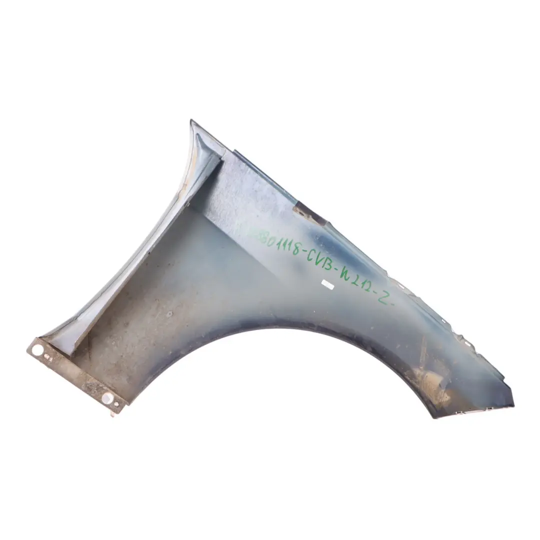 Side Wing Panel Front Left N/S Fender Cover Cavansite Blue - 890 to Mercedes W212 with Part number A2128801118 Mercedes W212 Side Wing Panel Front Left N/S Fender Cover Cavansite Blue - 890 - SKU A2128801118-CVB - Part number A2128801118