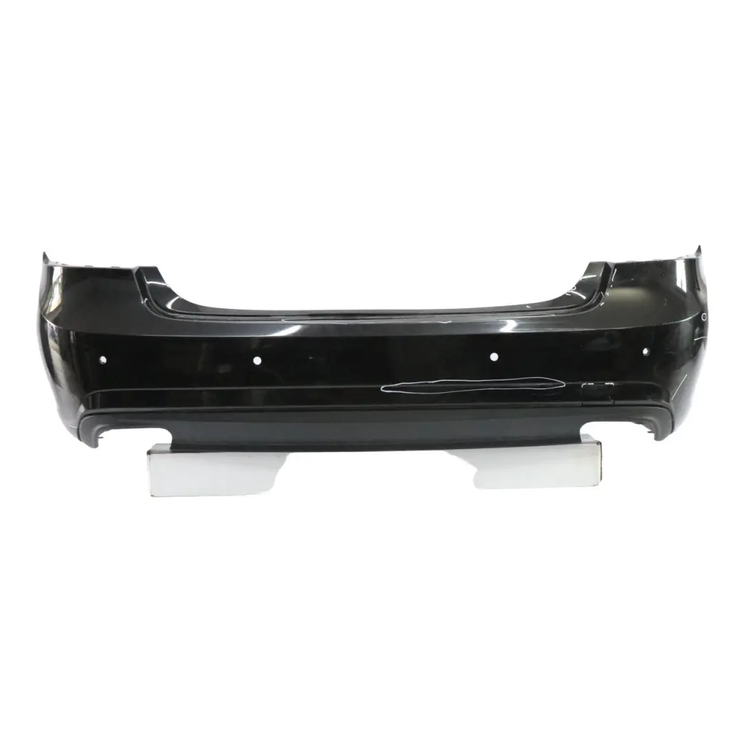 Bumper AMG Saloon Trim Panel Cover Obsidian Black - 197 to Mercedes W212 Rear with Part number A2128802940 Mercedes W212 Rear Bumper AMG Saloon Trim Panel Cover Obsidian Black - 197 - SKU A2128802940-OB1 - Part number A2128802940