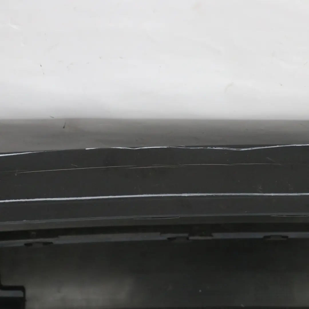 Bumper AMG Saloon Trim Panel Cover Obsidian Black - 197 to Mercedes W212 Rear with Part number A2128802940 Mercedes W212 Rear Bumper AMG Saloon Trim Panel Cover Obsidian Black - 197 - SKU A2128802940-OB1 - Part number A2128802940