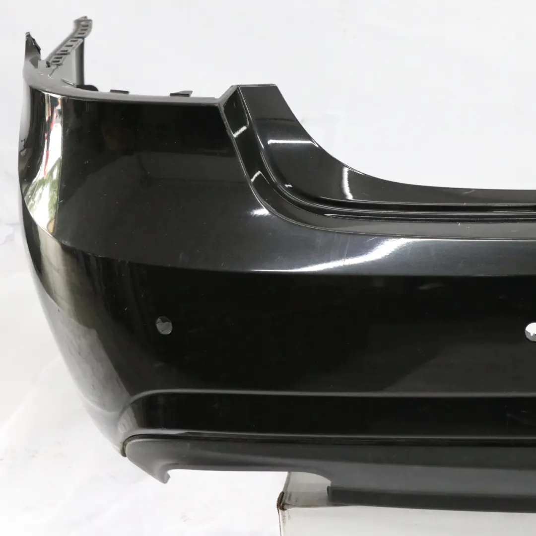 Mercedes W212 Rear Bumper AMG Saloon Trim Panel Cover Obsidian Black - 197 - SKU A2128802940-OB1 - Part number A2128802940