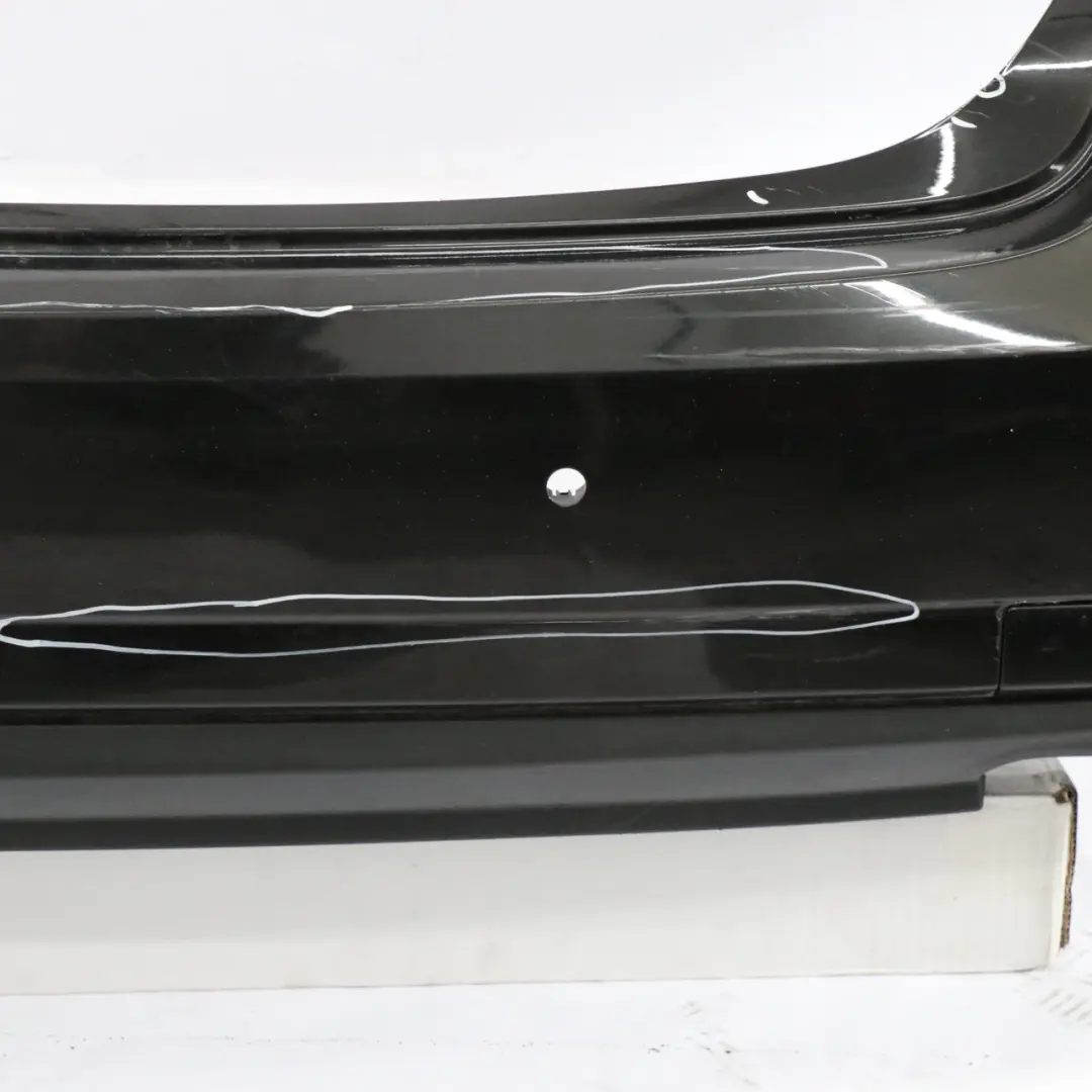 Mercedes W212 Rear Bumper AMG Saloon Trim Panel Cover Obsidian Black - 197 - SKU A2128802940-OB1 - Part number A2128802940