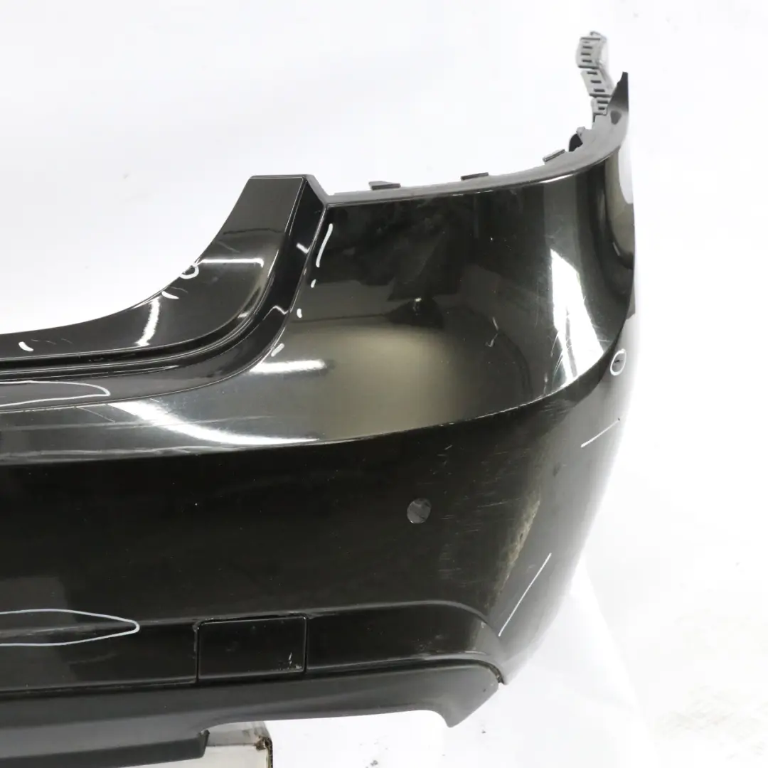 Mercedes W212 Rear Bumper AMG Saloon Trim Panel Cover Obsidian Black - 197 - SKU A2128802940-OB1 - Part number A2128802940