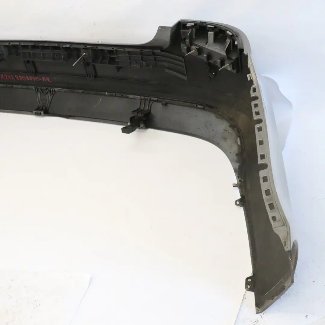 Bumper Saloon Trim Panel Cover Palladium Silver Metallic 792 to Mercedes W212 Rear with Part number A2128803840 Mercedes W212 Rear Bumper Saloon Trim Panel Cover Palladium Silver Metallic 792 - SKU A2128803840-PAL - Part number A2128803840