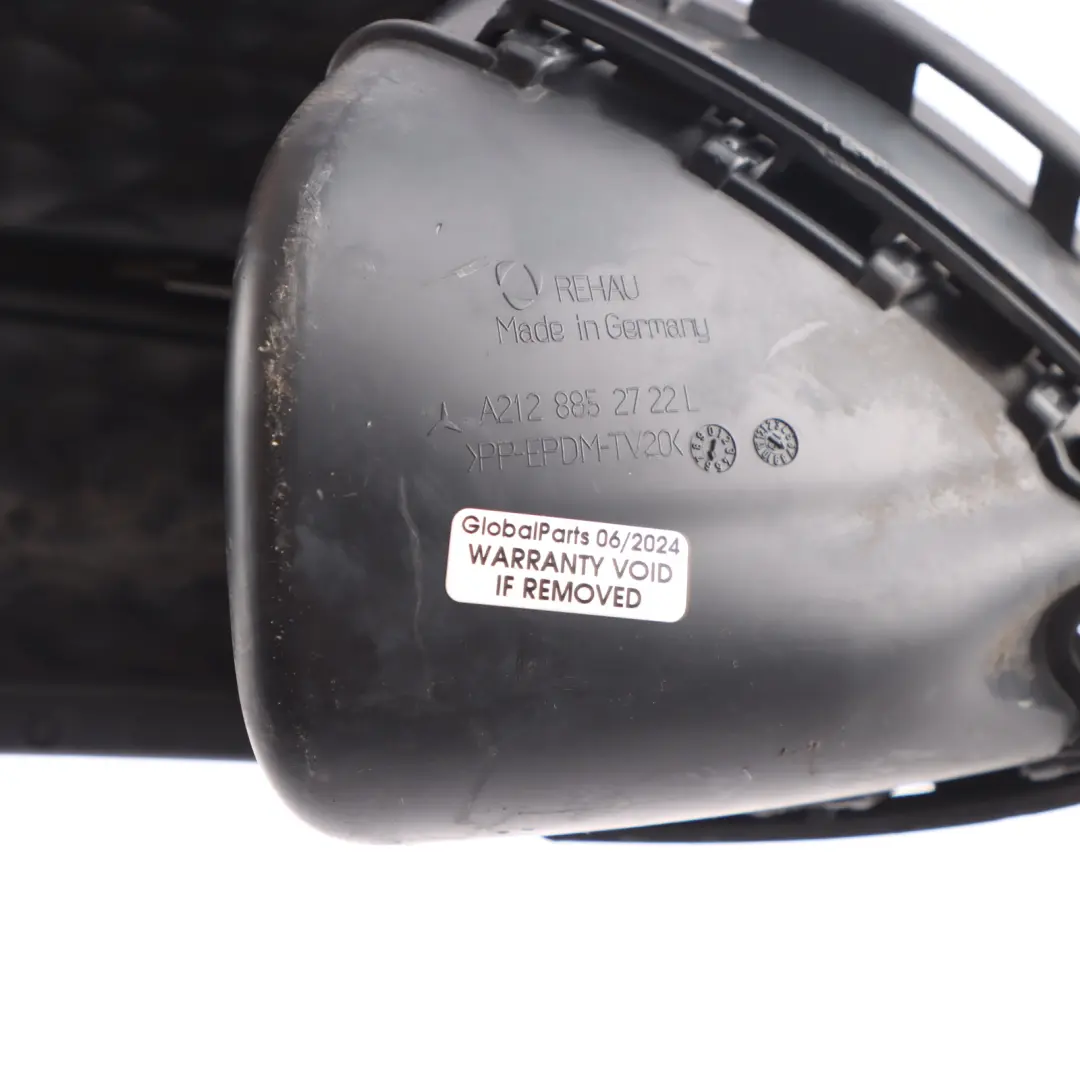 Paraurti Anteriore Griglia Sinistra Griglia Inferiore per Mercedes W212 con numero di parte A2128851982 Mercedes W212 Paraurti Anteriore Griglia Sinistra Griglia Inferiore - SKU A2128851922 - Numero di parte A2128851982