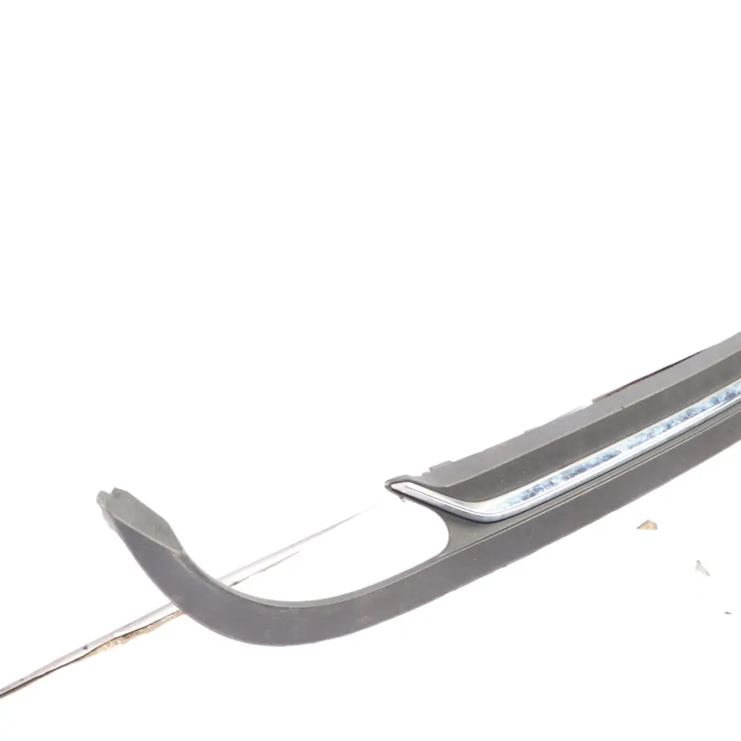 Bumper Lower Diffuser Trim Panel Cover Avantgarde A2038856425 to Mercedes W212 Rear with Part number A2128858725 Mercedes W212 Rear Bumper Lower Diffuser Trim Panel Cover Avantgarde A2038856425 - SKU A2128858725 - Part number A2128858725