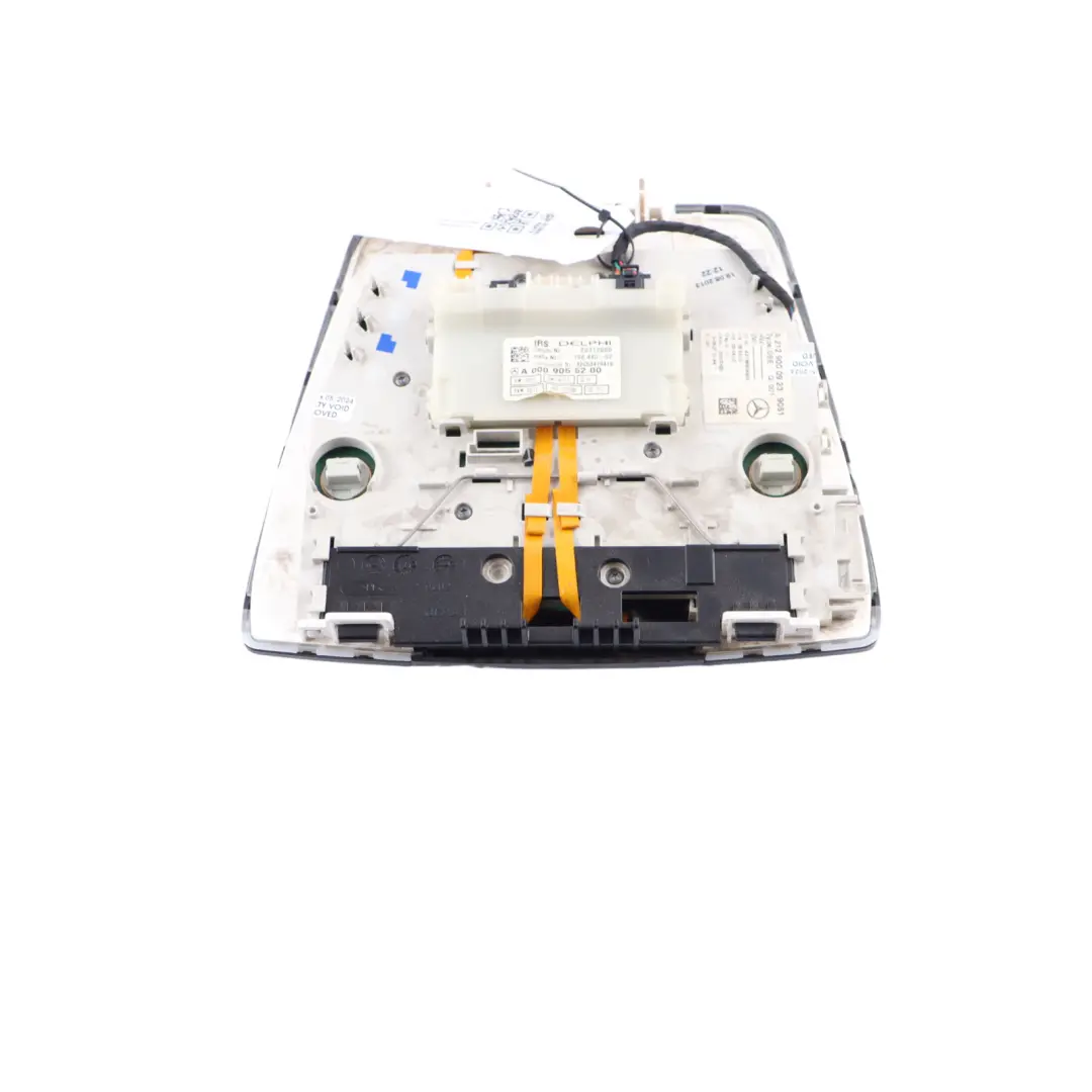 Roof Light Reading Lamp Interior Switch Panel Black to Mercedes W212 with Part number A2129000923 Mercedes W212 Roof Light Reading Lamp Interior Switch Panel Black - SKU A2129000923 - Part number A2129000923