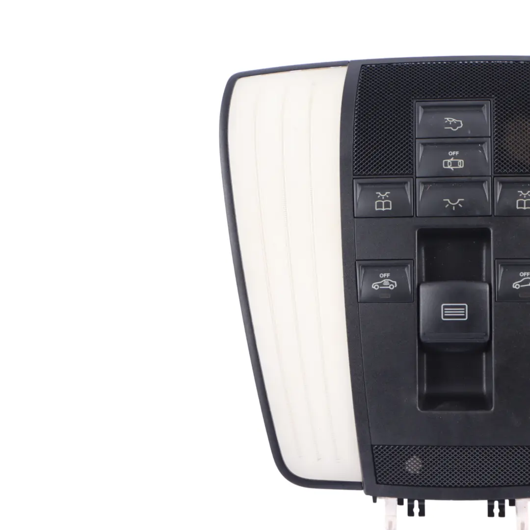 Roof Light Reading Lamp Interior Switch Panel Black to Mercedes W212 with Part number A2129000923 Mercedes W212 Roof Light Reading Lamp Interior Switch Panel Black - SKU A2129000923 - Part number A2129000923