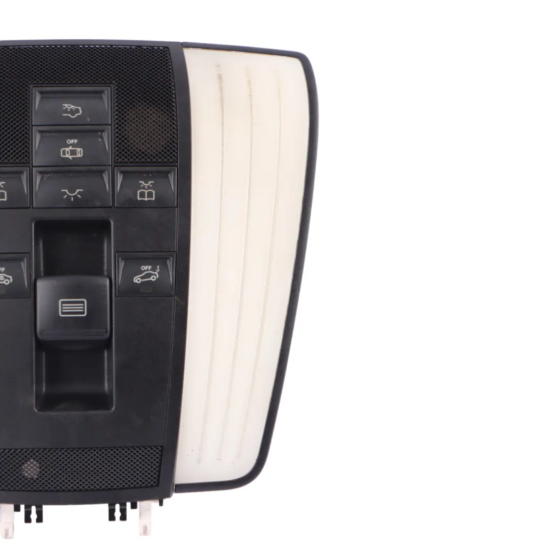 Roof Light Reading Lamp Interior Switch Panel Black to Mercedes W212 with Part number A2129000923 Mercedes W212 Roof Light Reading Lamp Interior Switch Panel Black - SKU A2129000923 - Part number A2129000923