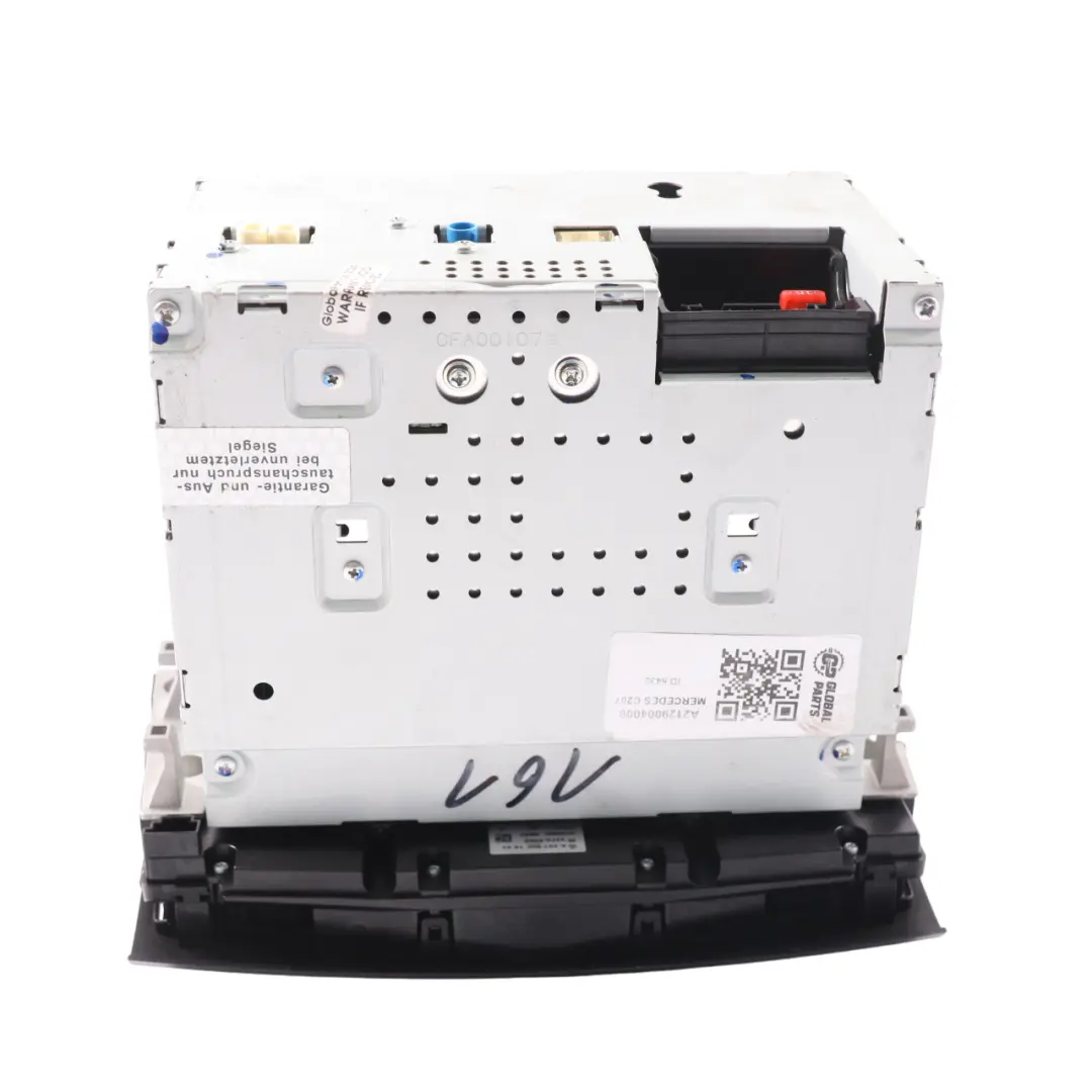Stereo Radio Lettore CD Unità principale per Mercedes C207 con numero di parte A2129004008 Mercedes C207 Stereo Radio Lettore CD Unità principale - SKU A2129004008 - Numero di parte A2129004008