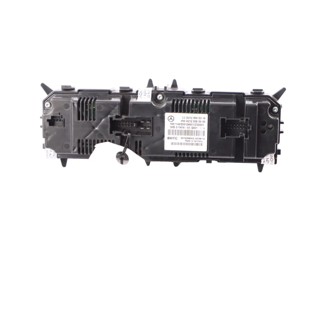Air Conditioning Panel Mercedes C207 W212 Climate Control Switch - SKU A2129005318 - Part number A2129005318