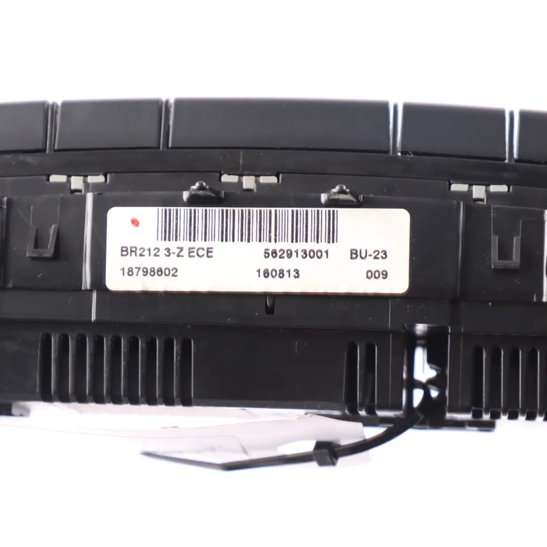 Air Conditioning Panel Mercedes C207 W212 Climate Control Switch - SKU A2129005318 - Part number A2129005318