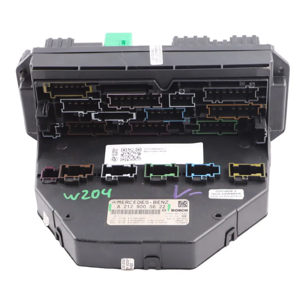 Front Fuse Box Relay Control Unit SAM Module to Mercedes W204 with Part number A2129005622 Mercedes W204 Front Fuse Box Relay Control Unit SAM Module - SKU A2129005622-1 - Part number A2129005622