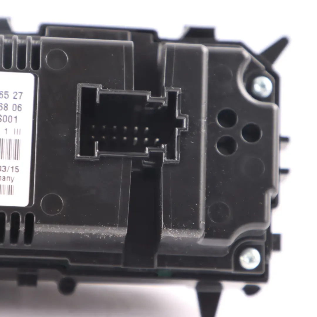 Mercedes W207 W212 Panneau de commande de climatisation automatique - SKU A2129006527-1 - Numéro de pièce A2129006527