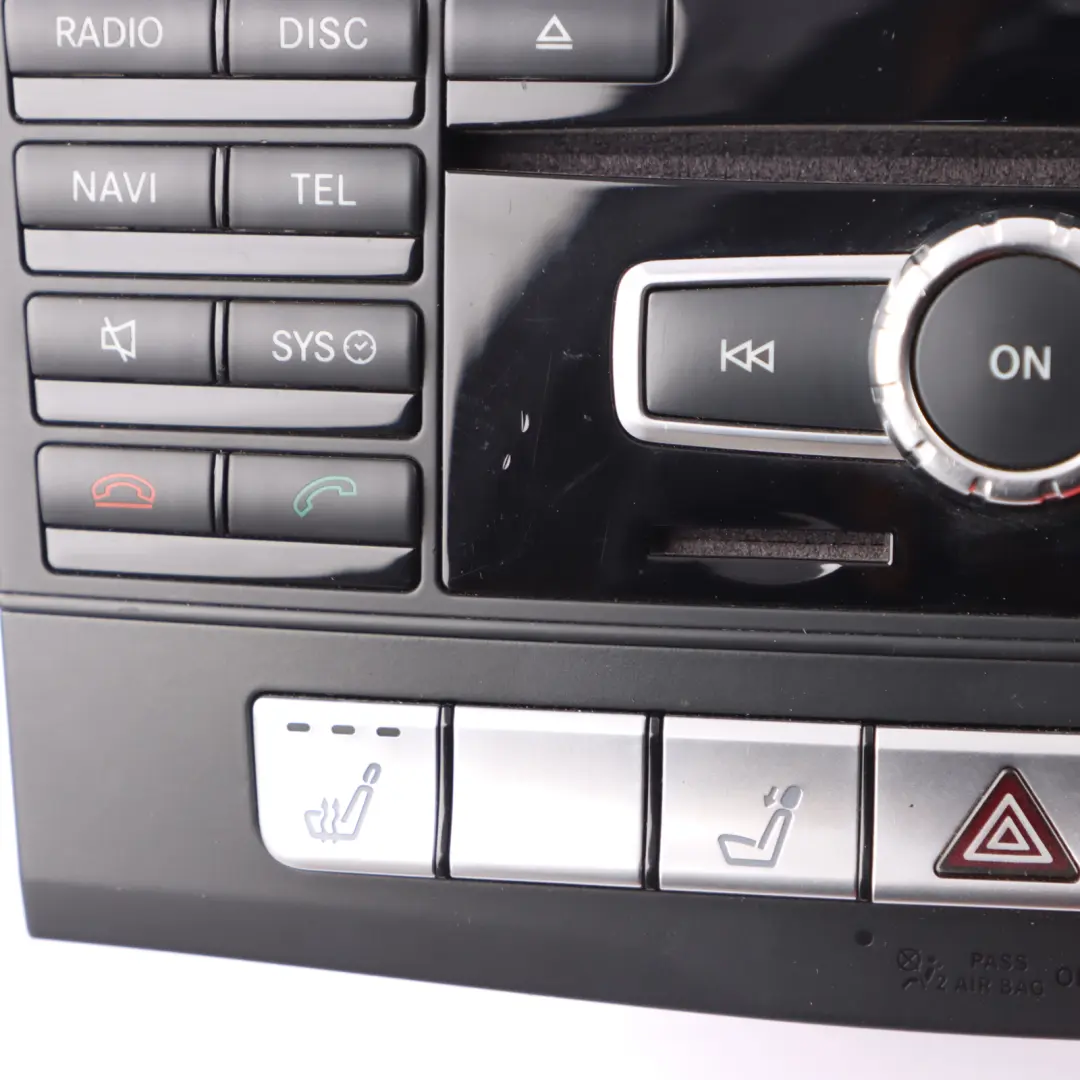  Radio Head Unit Mercedes W207 W212 COMAND Navi CD Player Navigation - SKU A2129007126-1 - Part number A2129007126