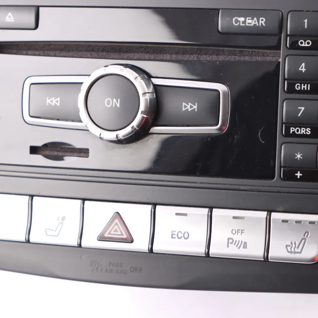 Radio Head Unit Mercedes W207 W212 COMAND Navi CD Player Navigation to with Part number A2129007126 Radio Head Unit Mercedes W207 W212 COMAND Navi CD Player Navigation - SKU A2129007126-1 - Part number A2129007126