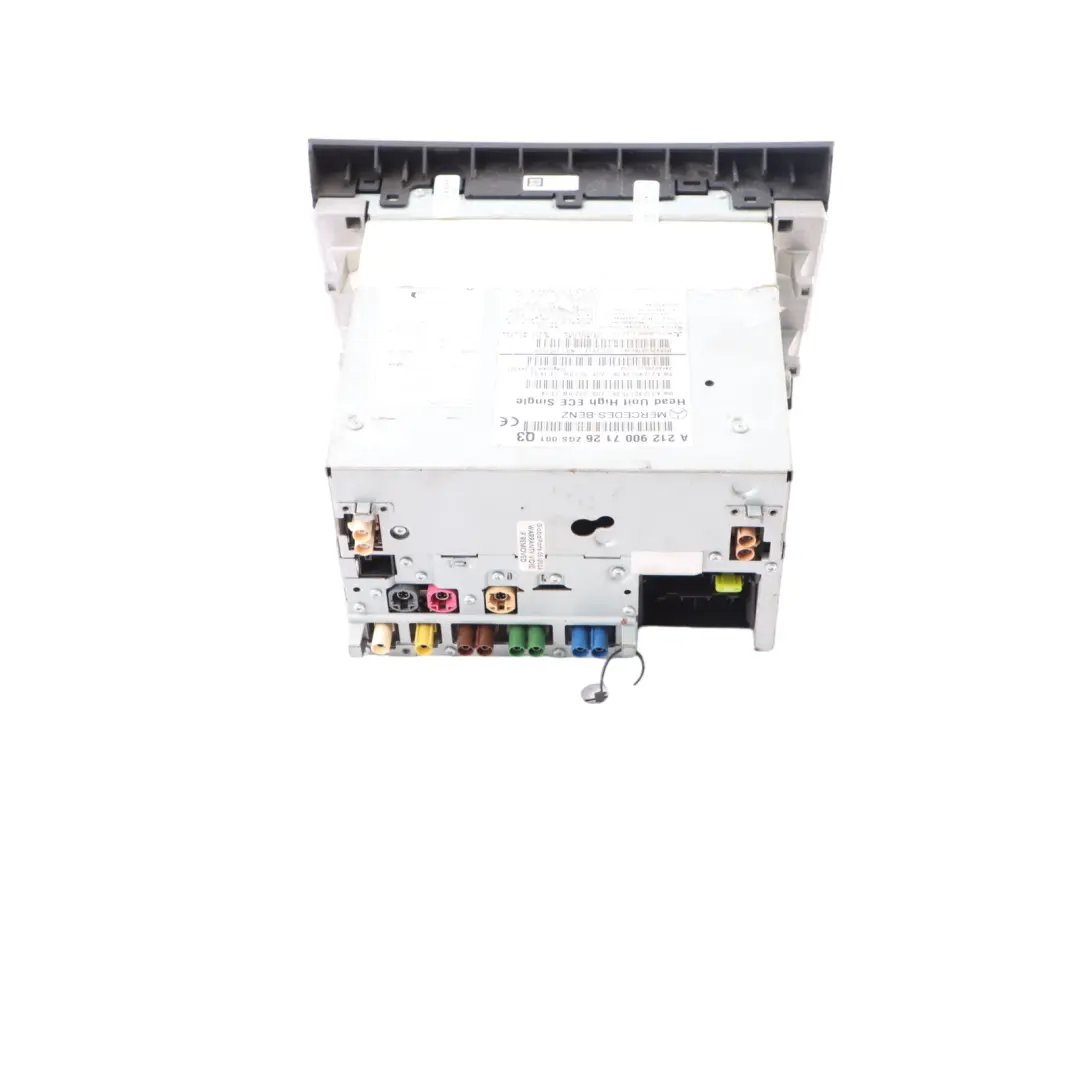 Radio Head Unit Mercedes W207 W212 COMAND Navi CD Player Navigation to with Part number A2129007126 Radio Head Unit Mercedes W207 W212 COMAND Navi CD Player Navigation - SKU A2129007126-1 - Part number A2129007126