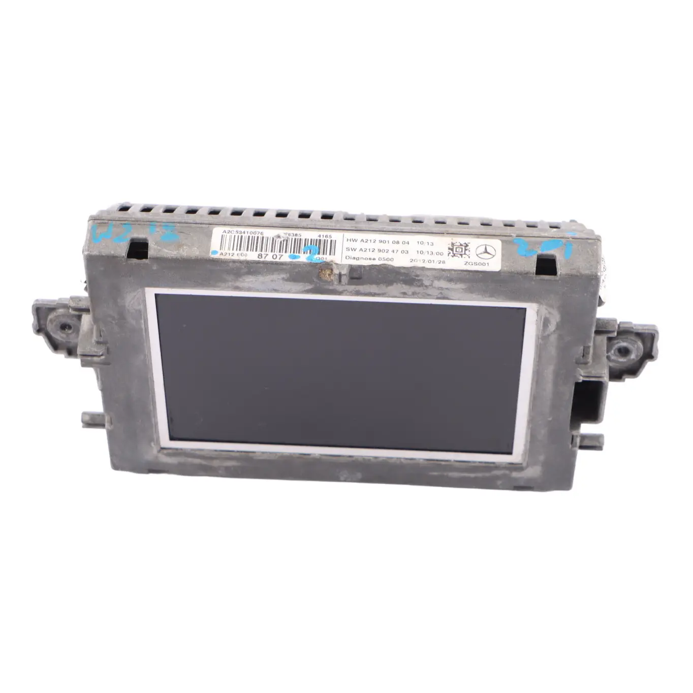 Display Mercedes W212 Dashboard Infotainment Screen Multifunction A2129008707