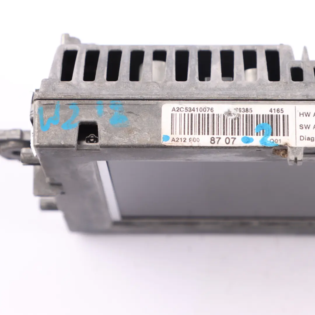  Display Mercedes W212 Dashboard Infotainment Screen Multifunction - SKU A2129008707-2 - Part number A2129008707