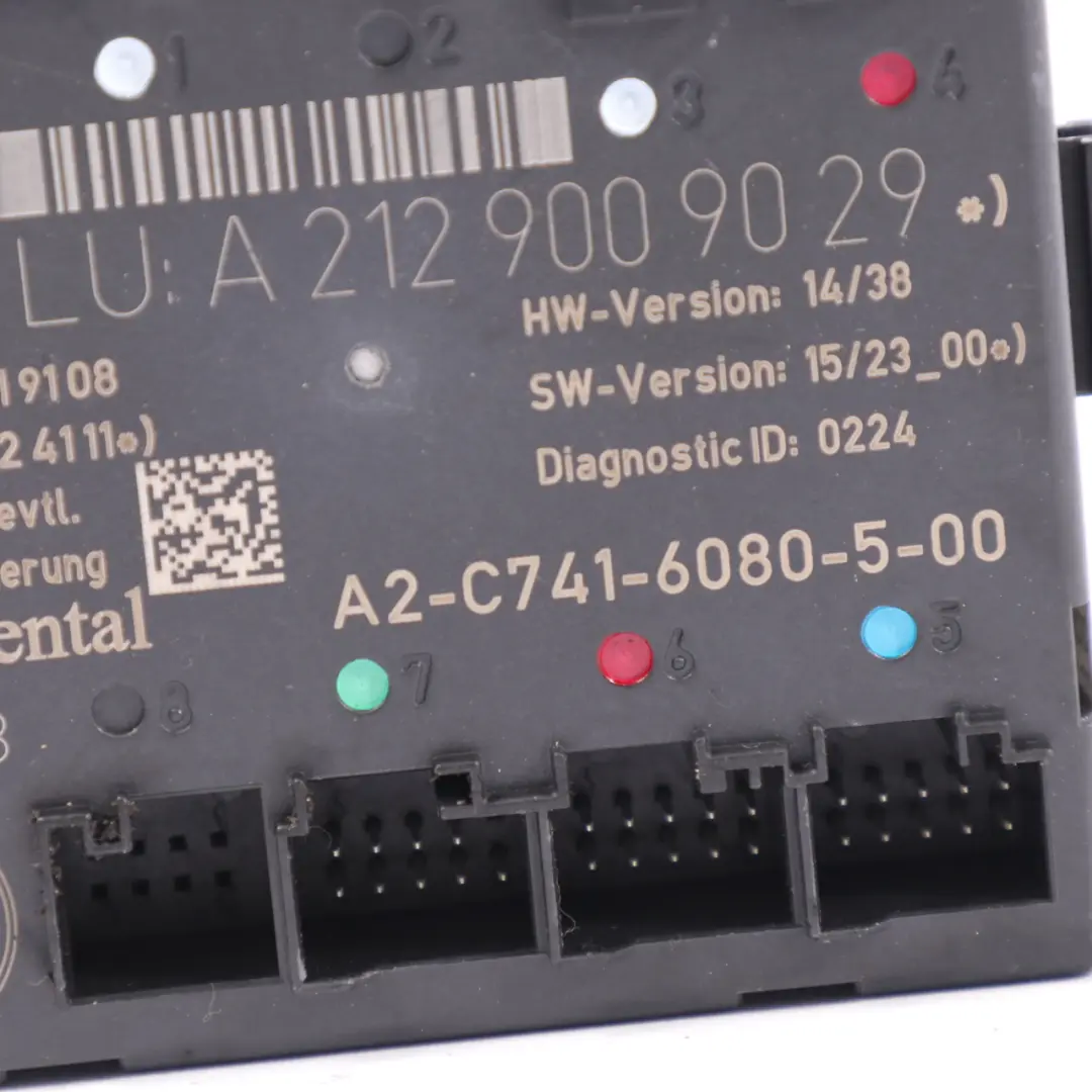 Module de contrôle de porte avant gauche pour Mercedes SLK R172 à propos du numéro de pièce A2129009029 Mercedes SLK R172 Module de contrôle de porte avant gauche - SKU a2129009029 - Numéro de pièce A2129009029