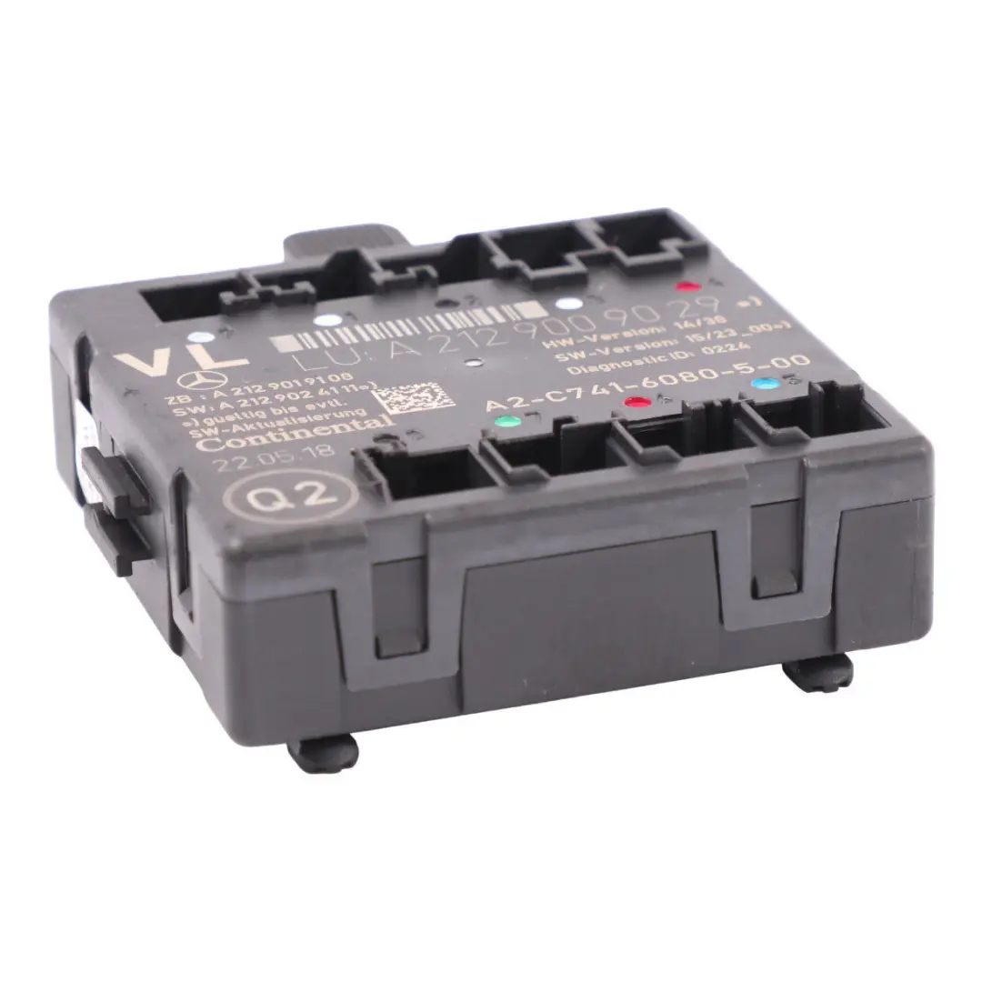 Module de contrôle de porte avant gauche pour Mercedes SLK R172 à propos du numéro de pièce A2129009029 Mercedes SLK R172 Module de contrôle de porte avant gauche - SKU a2129009029 - Numéro de pièce A2129009029