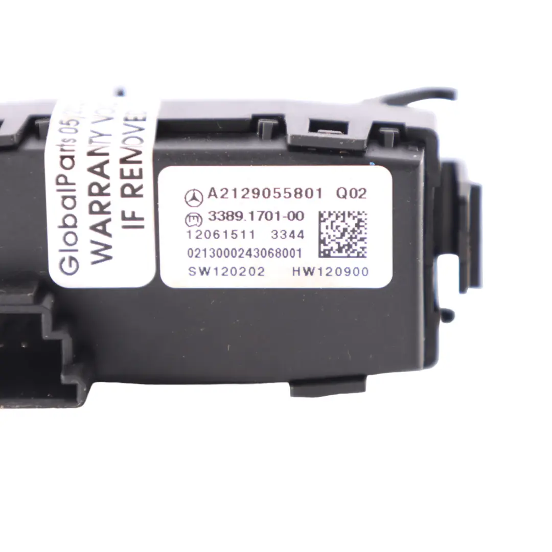 Headrest Regulator Control Switch Left N/S to Mercedes A207 with Part number A2129055801 Mercedes A207 Headrest Regulator Control Switch Left N/S - SKU A2129055801 - Part number A2129055801