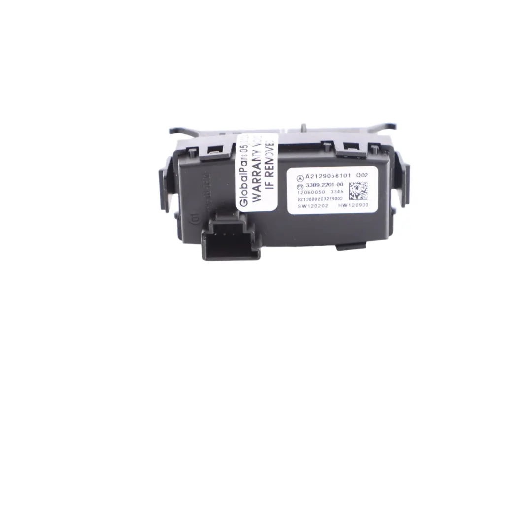 Interruptor PDC Consola Central Parktronic para Mercedes A207 Cabrio con número de pieza A2129056101 Mercedes A207 Cabrio Interruptor PDC Consola Central Parktronic - SKU A2129056101 - Número de pieza A2129056101