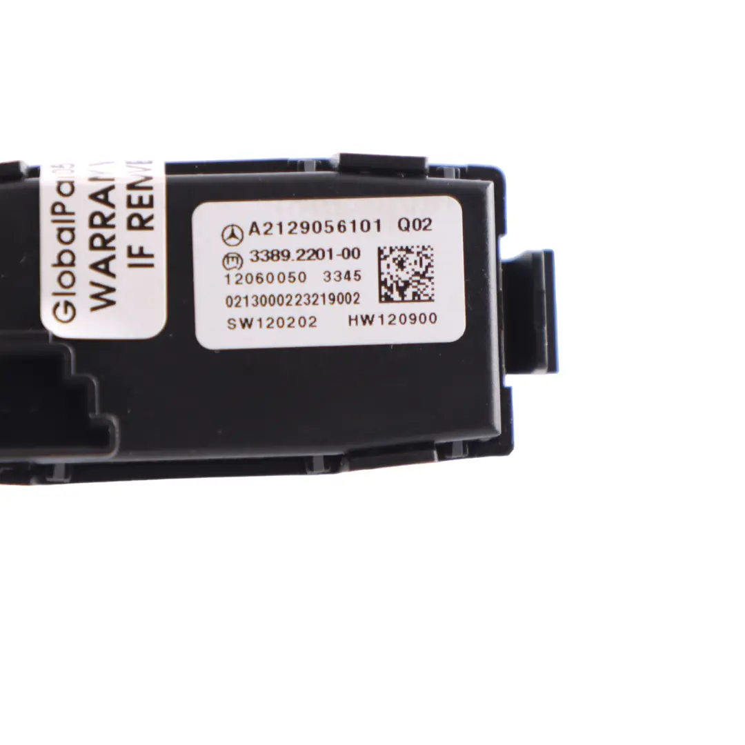 Mercedes A207 Cabrio Interruptor PDC Consola Central Parktronic - SKU A2129056101 - Número de pieza A2129056101