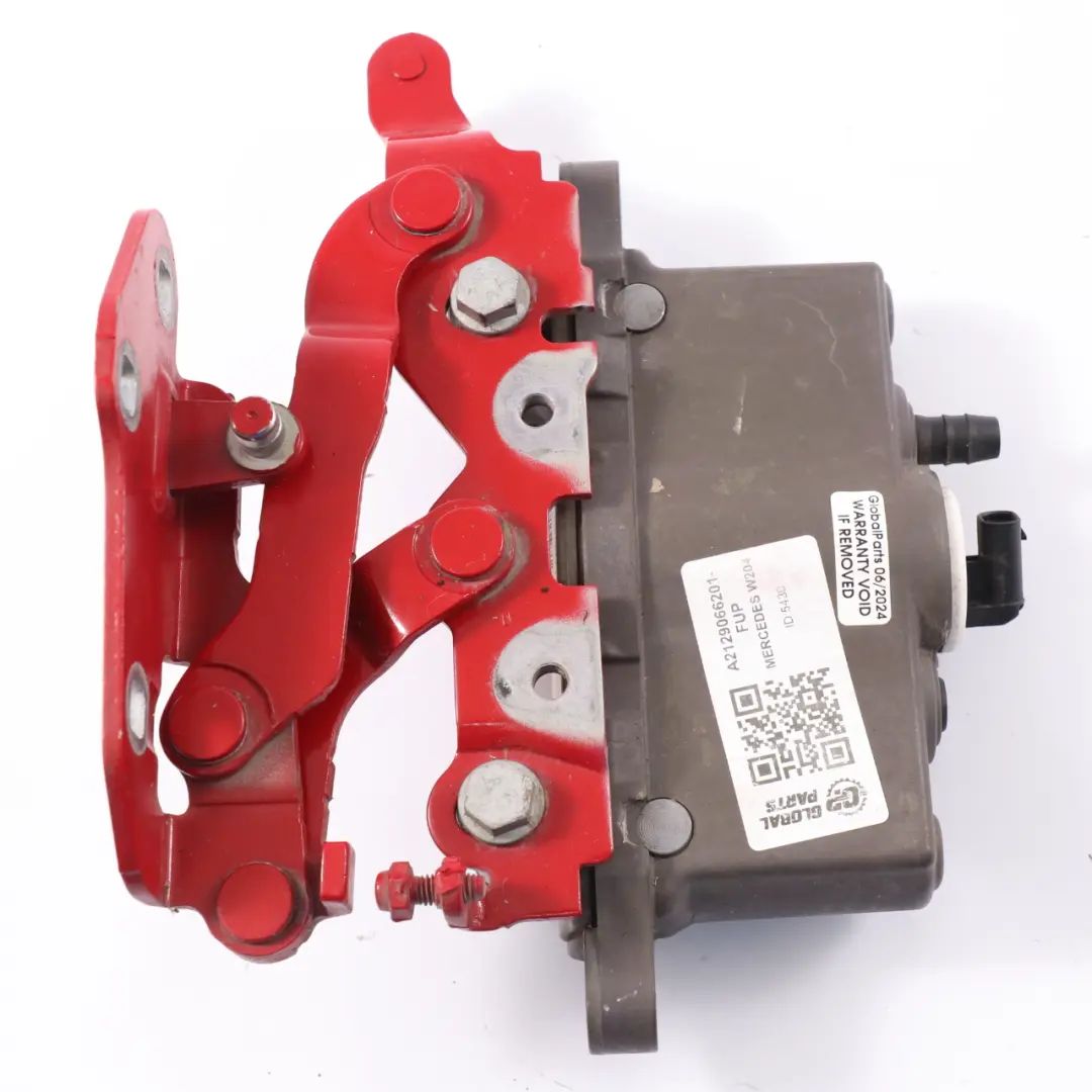 Bisagra Capó Mercedes W204 Izquierda Protección Peatones Rojo Ópalo Fuego 590 para con número de pieza A2129066201 Bisagra Capó Mercedes W204 Izquierda Protección Peatones Rojo Ópalo Fuego 590 - SKU A2129066201-FUP - Número de pieza A2129066201