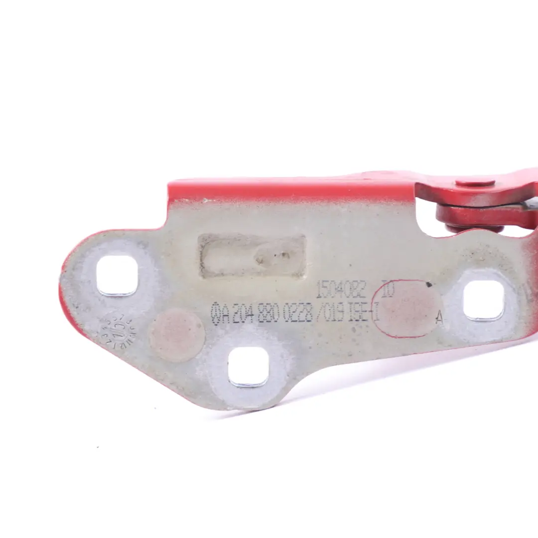 Cerniera cofano Mercedes C207 destra protezione pedoni Rosso Opale Fuoco - 590 per con numero di parte A2129066301 Cerniera cofano Mercedes C207 destra protezione pedoni Rosso Opale Fuoco - 590 - SKU A2129066301-FUP - Numero di parte A2129066301