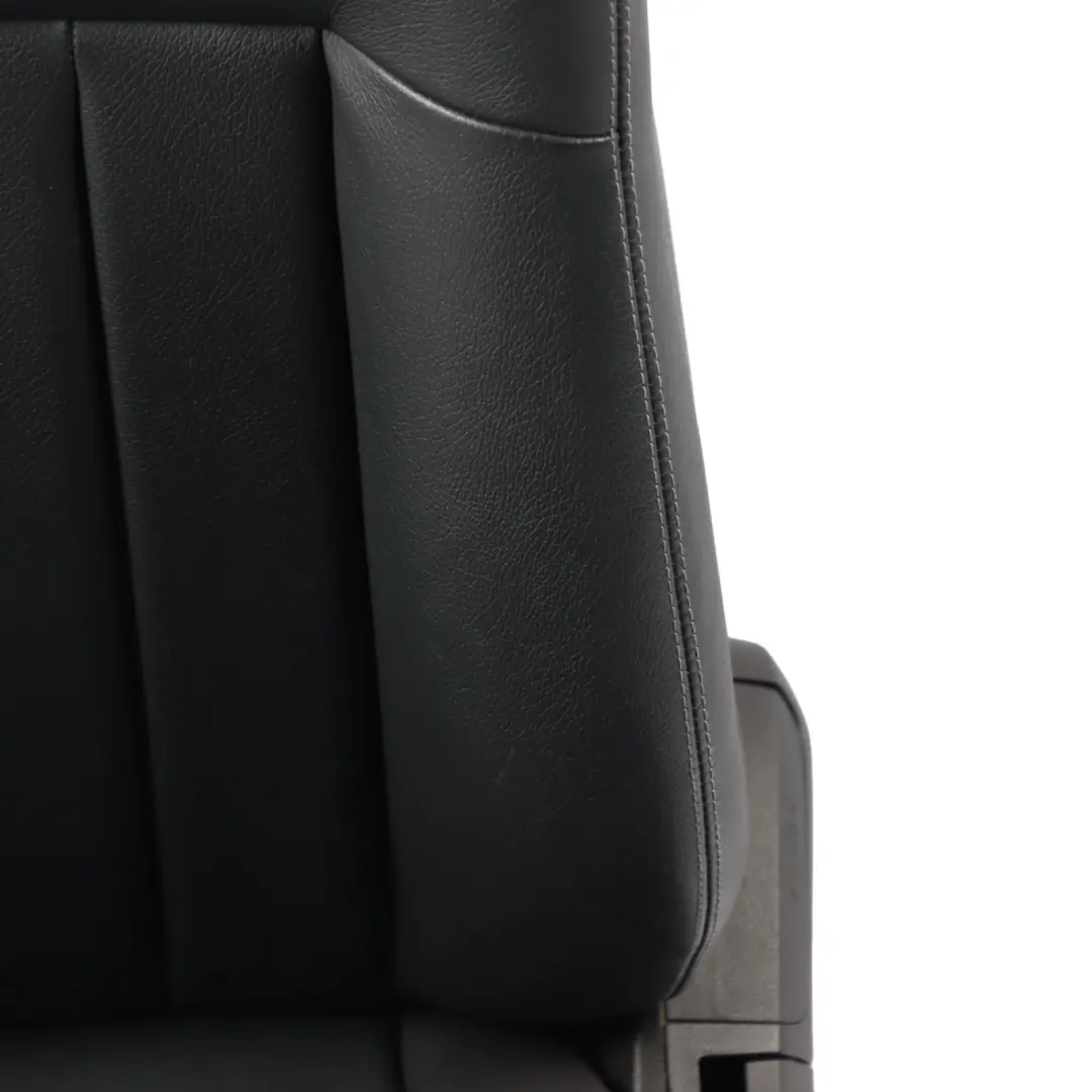  Sedile anteriore Mercedes W212 Nero Pelle Nappa Sinistro Elettrico - SKU A2129101306-1 - Numero di parte A2129101306