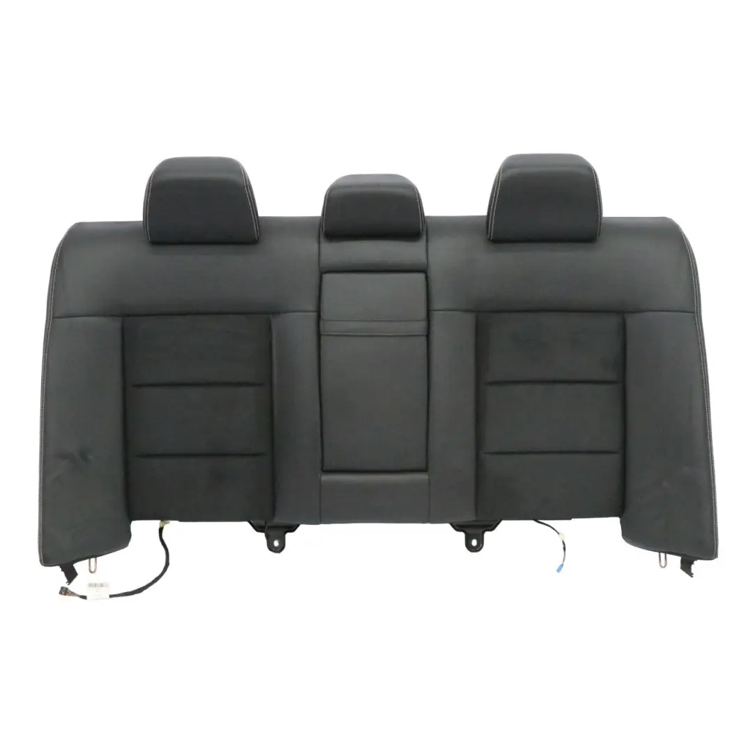 Mercedes W212 Saloon Dossier de siège arrière en microfibre imitation cuir noir - SKU A2129201835-1 - Numéro de pièce A2129201835