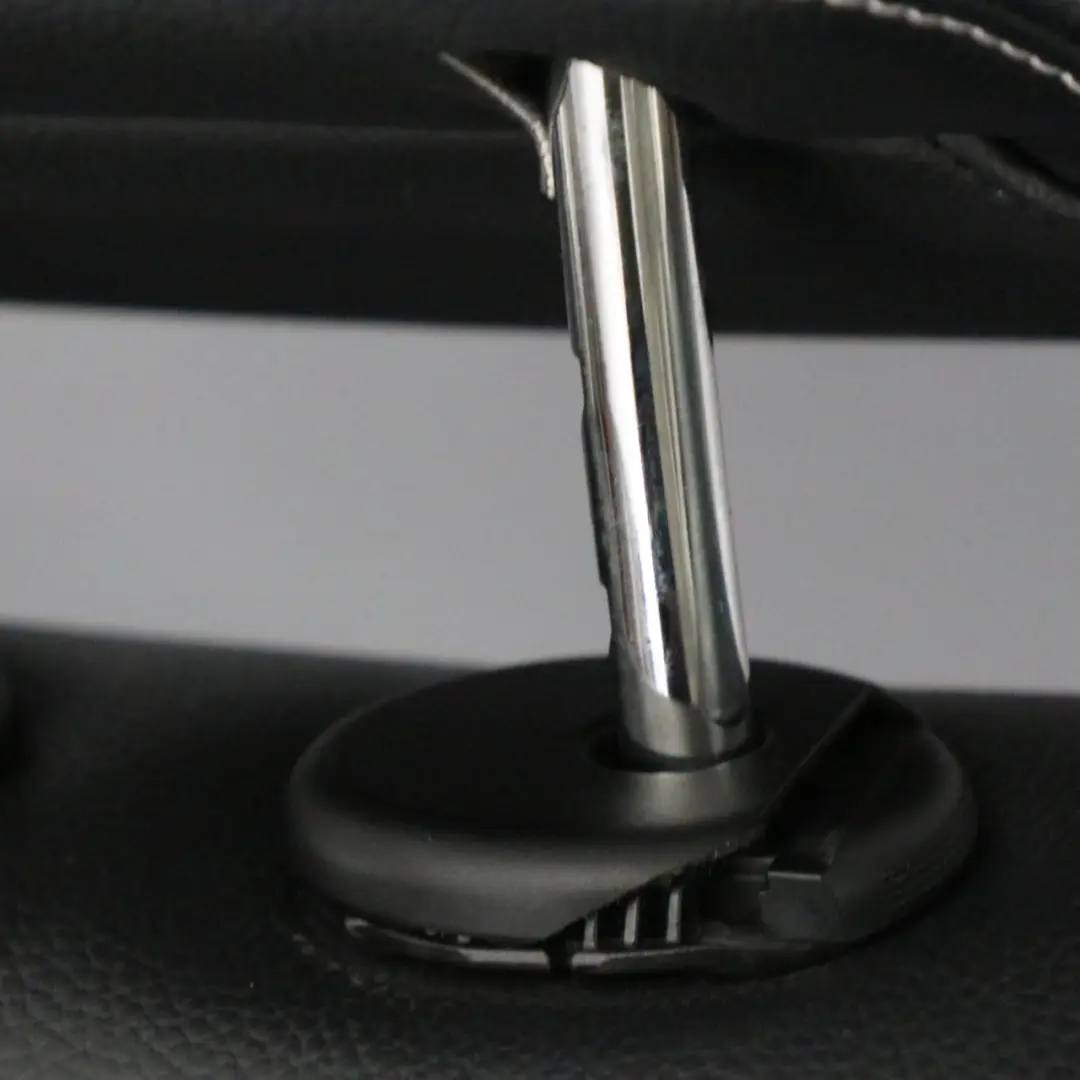 Mercedes W212 Saloon Dossier de siège arrière en microfibre imitation cuir noir - SKU A2129201835-1 - Numéro de pièce A2129201835