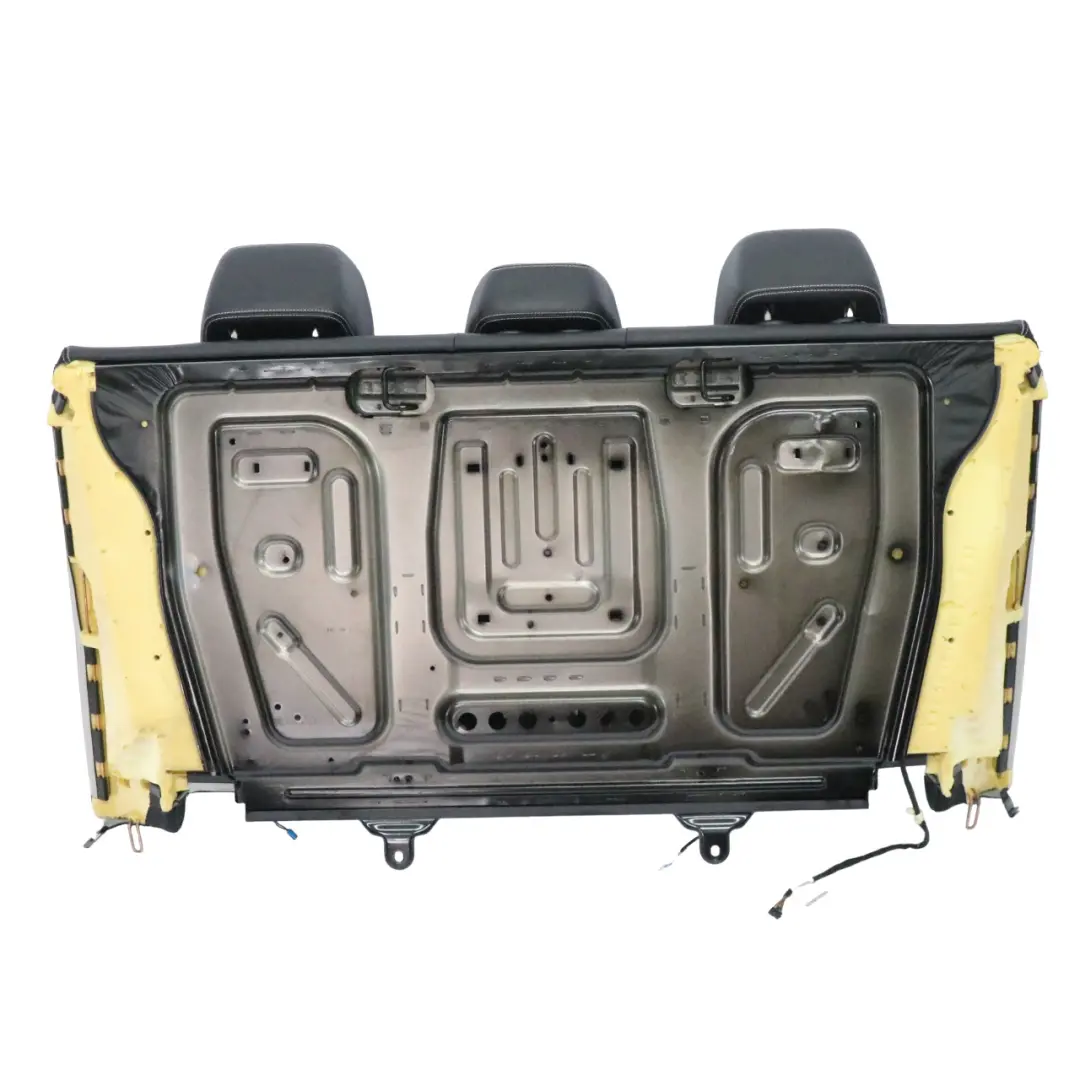 Mercedes W212 Saloon Rear Seat Backrest Black Microfiber Imitation Leather - SKU A2129201835-1 - Part number A2129201835