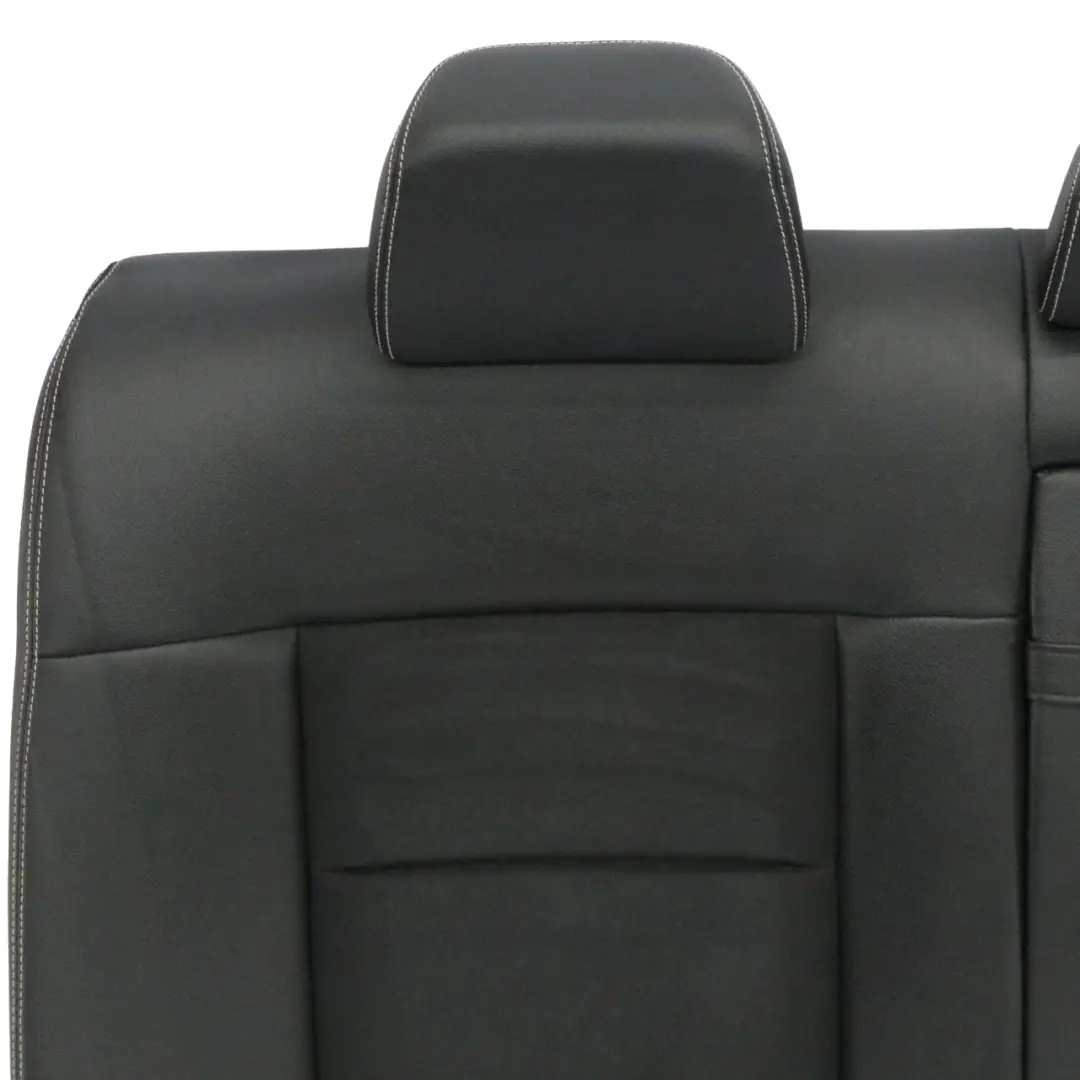 Mercedes W212 Saloon Dossier de siège arrière en microfibre imitation cuir noir - SKU A2129201835-1 - Numéro de pièce A2129201835