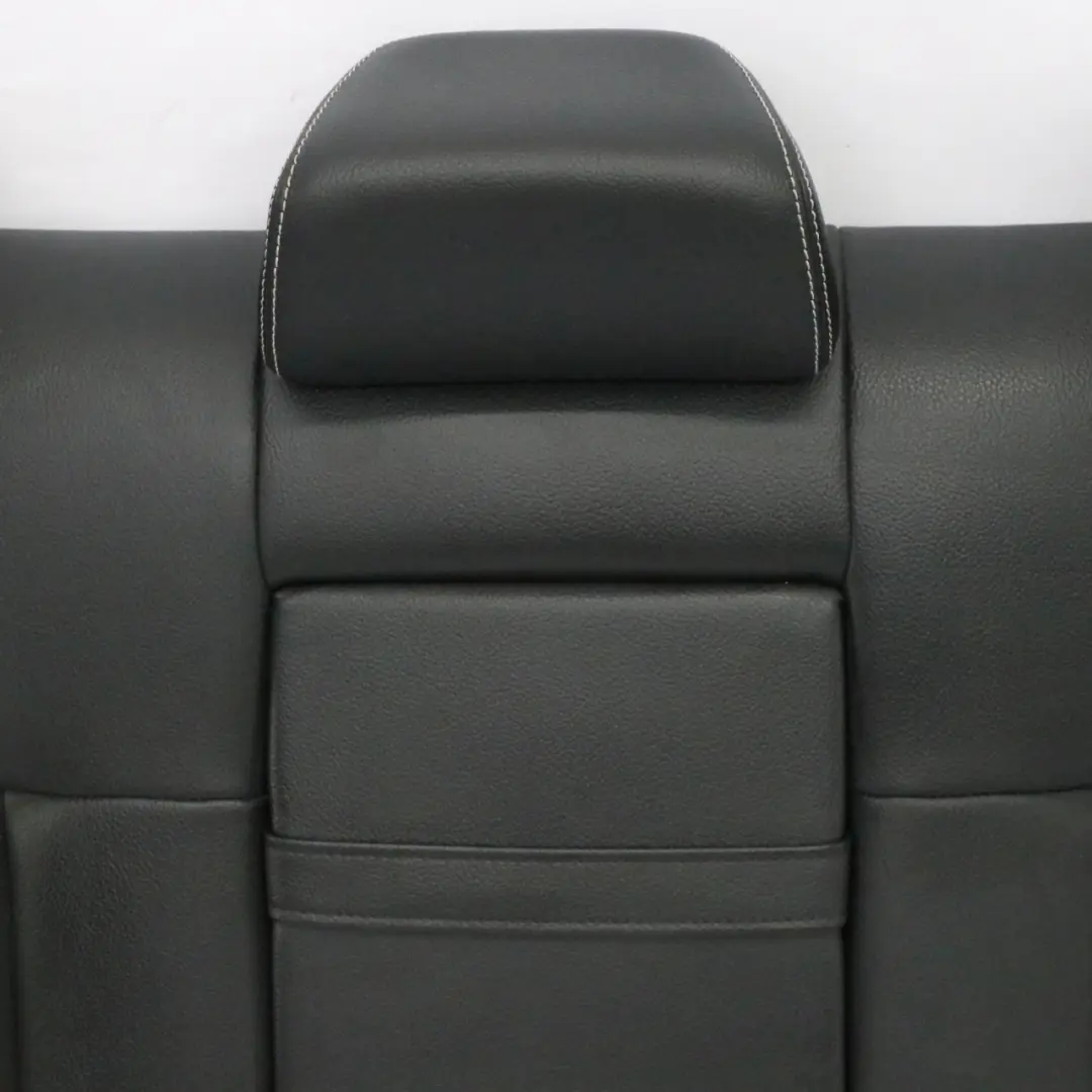 Mercedes W212 Saloon Dossier de siège arrière en microfibre imitation cuir noir - SKU A2129201835-1 - Numéro de pièce A2129201835