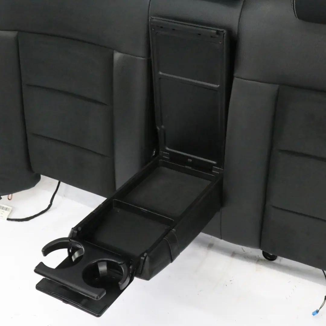 Mercedes W212 Saloon Dossier de siège arrière en microfibre imitation cuir noir - SKU A2129201835-1 - Numéro de pièce A2129201835
