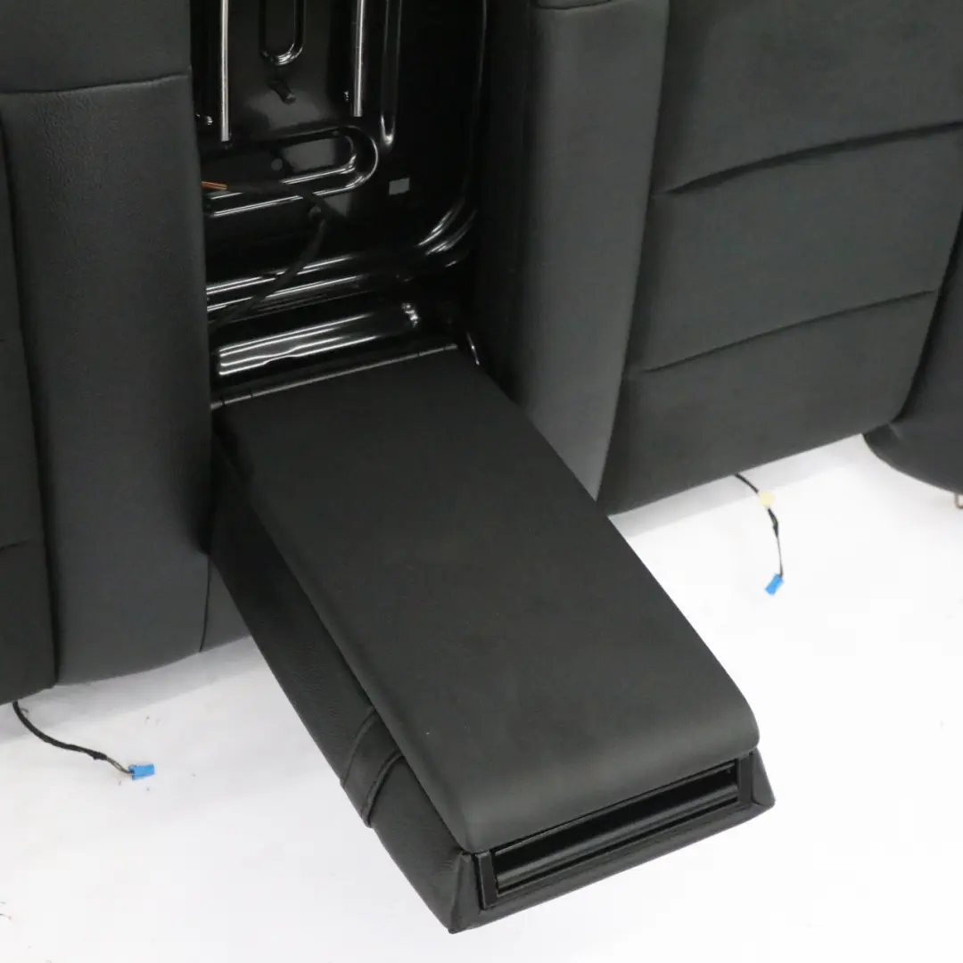 Mercedes W212 Saloon Dossier de siège arrière en microfibre imitation cuir noir - SKU A2129201835-1 - Numéro de pièce A2129201835