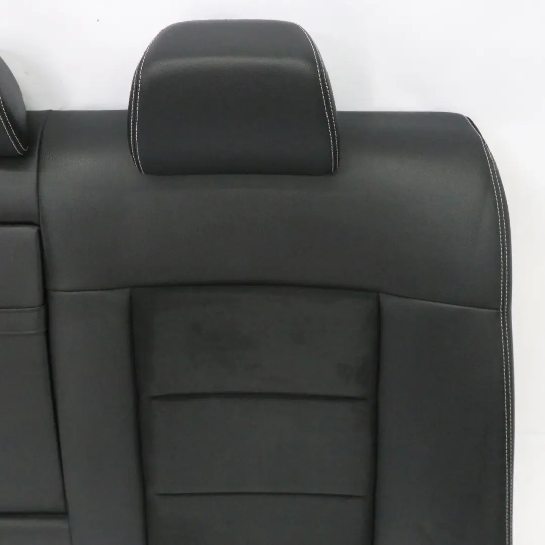 Mercedes W212 Saloon Dossier de siège arrière en microfibre imitation cuir noir - SKU A2129201835-1 - Numéro de pièce A2129201835