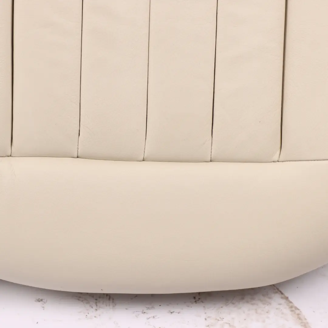 Mercedes W212 Saloon Rear Seat Bench Couch Covering Interior Leather Silky Beige - SKU A2129204202-2 - Part number A2129204202