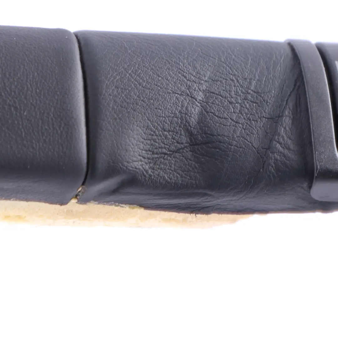 Mercedes W212 Rear Seat Bench Isofix Strip Couch Cover Saloon Black Leather - SKU A2129206719 - Part number A2129206719