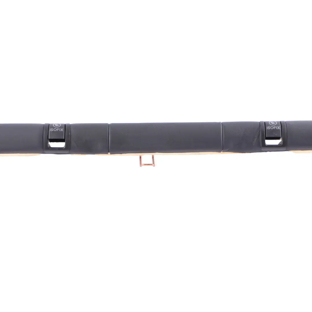 Mercedes W212 Rear Seat Bench Isofix Strip Couch Cover Saloon Black Leather - SKU A2129206719 - Part number A2129206719