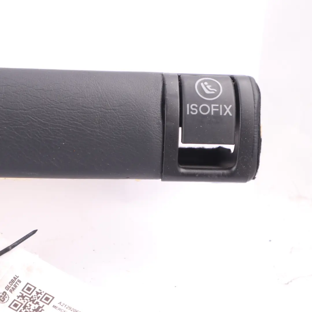 Bench Isofix Strip Couch Cover Saloon Black Leather to Mercedes W212 Rear Seat with Part number A2129206719 Mercedes W212 Rear Seat Bench Isofix Strip Couch Cover Saloon Black Leather - SKU A2129206719 - Part number A2129206719