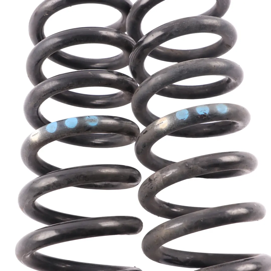 Set Mercedes W213 E220d Rear Suspension Springs N/O/S 3X Blue Markings to Spring with Part number A2133240404 Spring Set Mercedes W213 E220d Rear Suspension Springs N/O/S 3X Blue Markings - SKU A2133240404 - Part number A2133240404