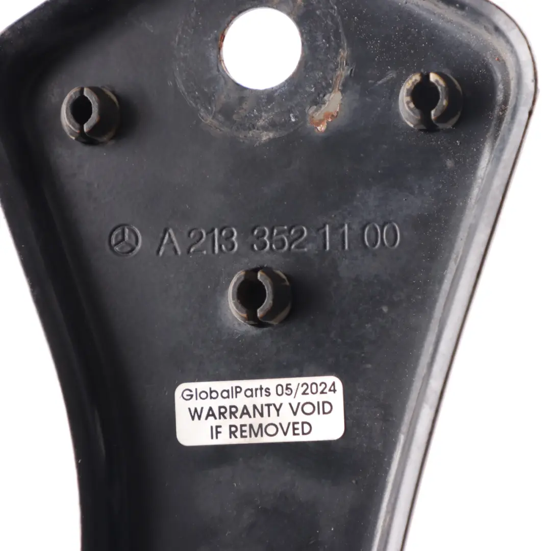 W257 Axle Stop Plate Rear Left N/S to Mercedes W213 W238 with Part number A2133521200 Mercedes W213 W238 W257 Axle Stop Plate Rear Left N/S - SKU A2133521100 - Part number A2133521200