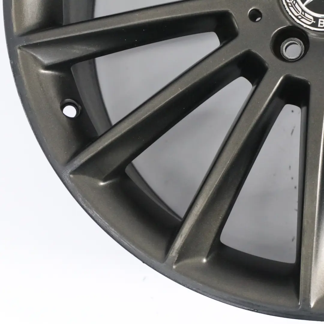 Front Alloy Wheel Rim 20" ET:43 8J to Mercedes W213 C238 AMG with Part number A2134012200 Mercedes W213 C238 AMG Front Alloy Wheel Rim 20" ET:43 8J - SKU A2134012200-1 - Part number A2134012200