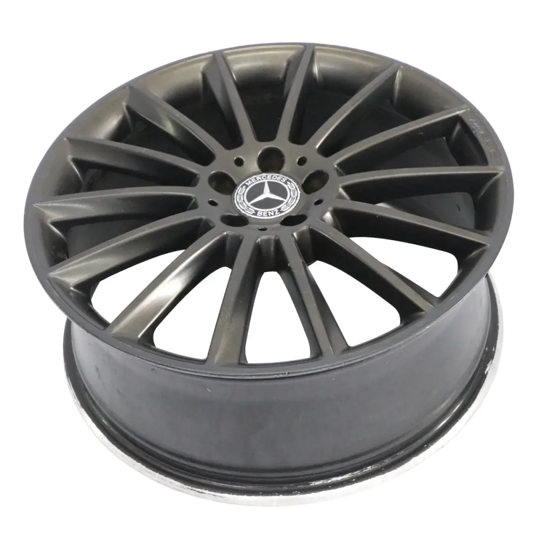 Leicht Metall Felge vorne 20" ET:43 8J für Mercedes W213 C238 AMG mit Teilenummer A2134012200 Mercedes W213 C238 AMG Leicht Metall Felge vorne 20" ET:43 8J - SKU A2134012200-1 - Teilenummer A2134012200
