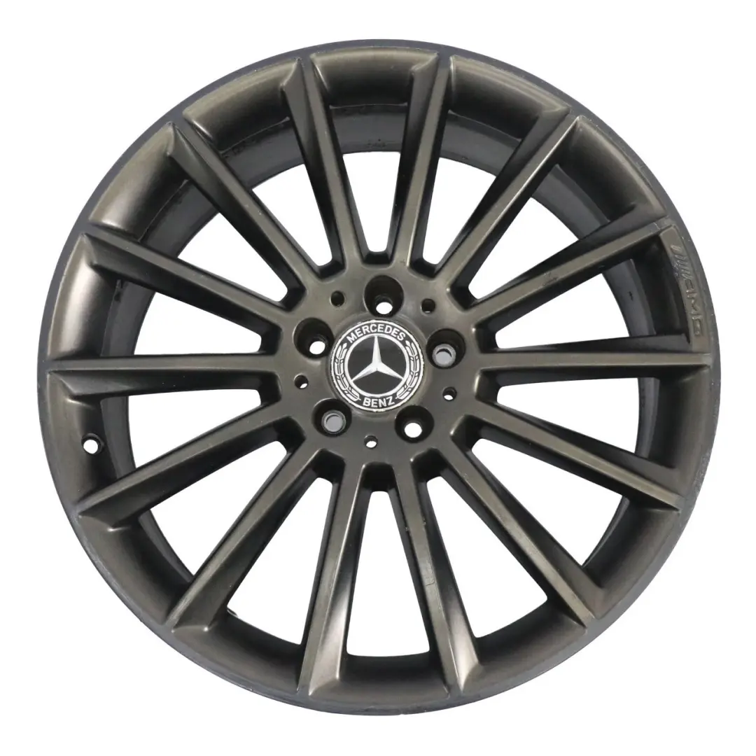 Llanta de aleación delantera 20" ET:43 8J para Mercedes W213 C238 AMG con número de pieza A2134012200 Mercedes W213 C238 AMG Llanta de aleación delantera 20" ET:43 8J - SKU A2134012200-1 - Número de pieza A2134012200