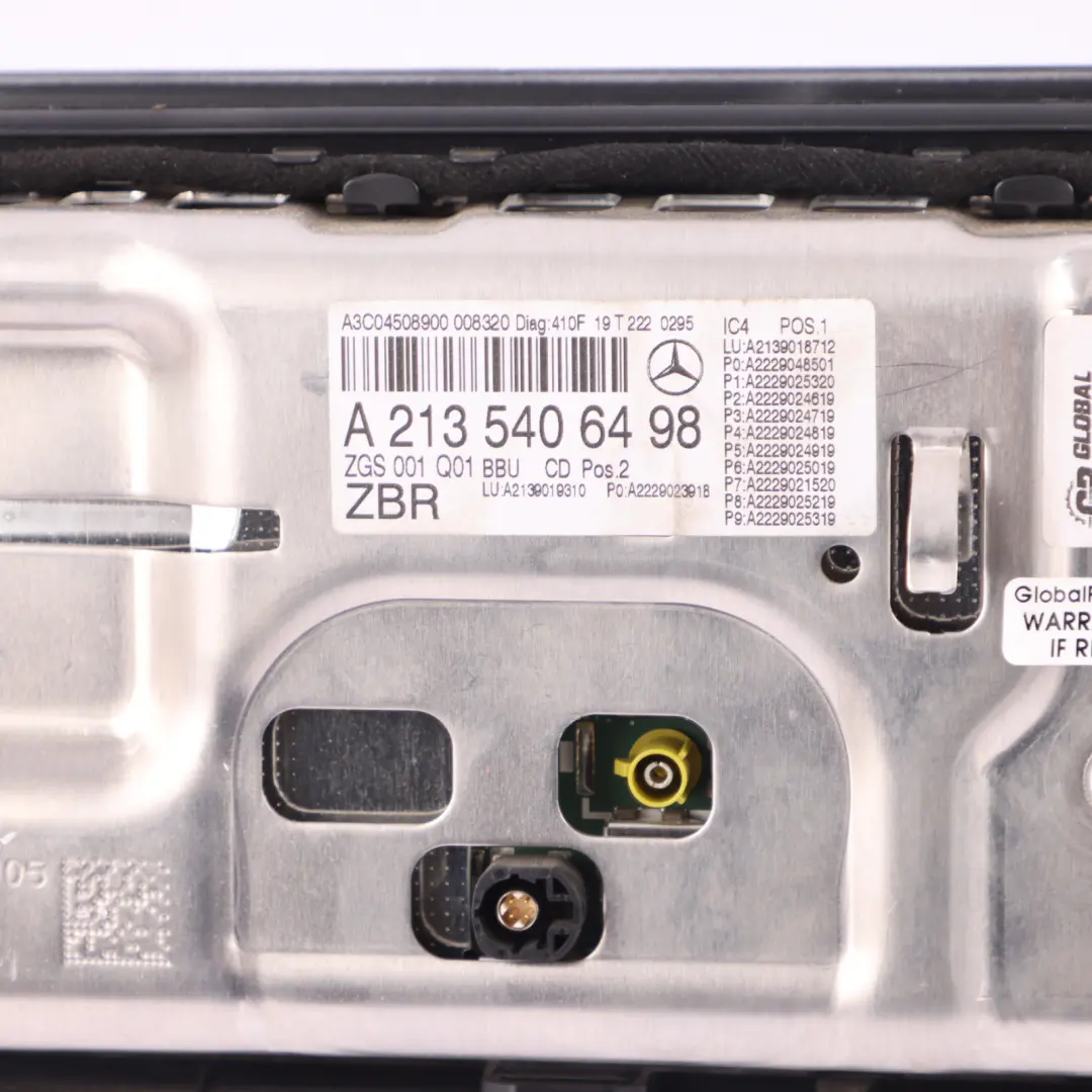 Display Screen Information Navigation Dashboard to Mercedes W213 with Part number A2135406498 Mercedes W213 Display Screen Information Navigation Dashboard - SKU RHD-A2135406498 - Part number A2135406498